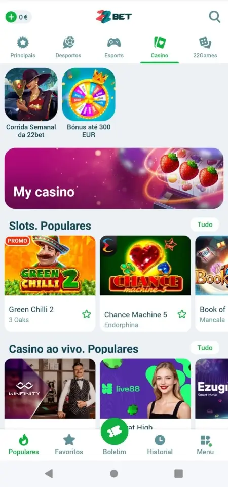 App para Dispositivos Android