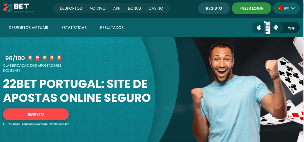 22Bet Visite o website